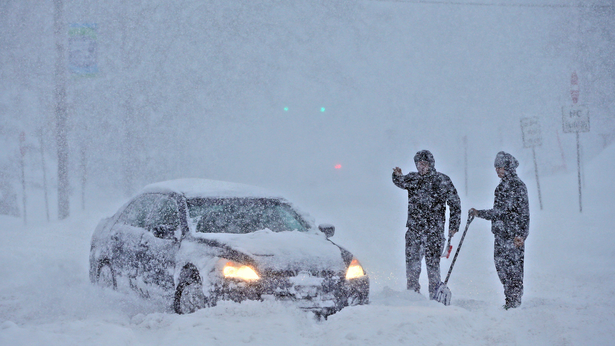 Previsão de até 8 polegadas de neve é esperada nessa QuintaFeira na